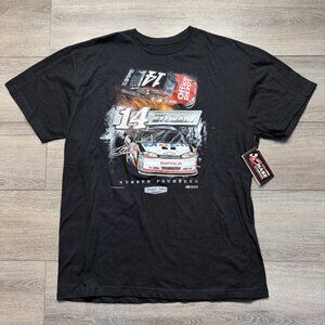 Vintage 2012 Chase Authentics Tony Stewart NASCAR Racing Black T-shirt Size XL